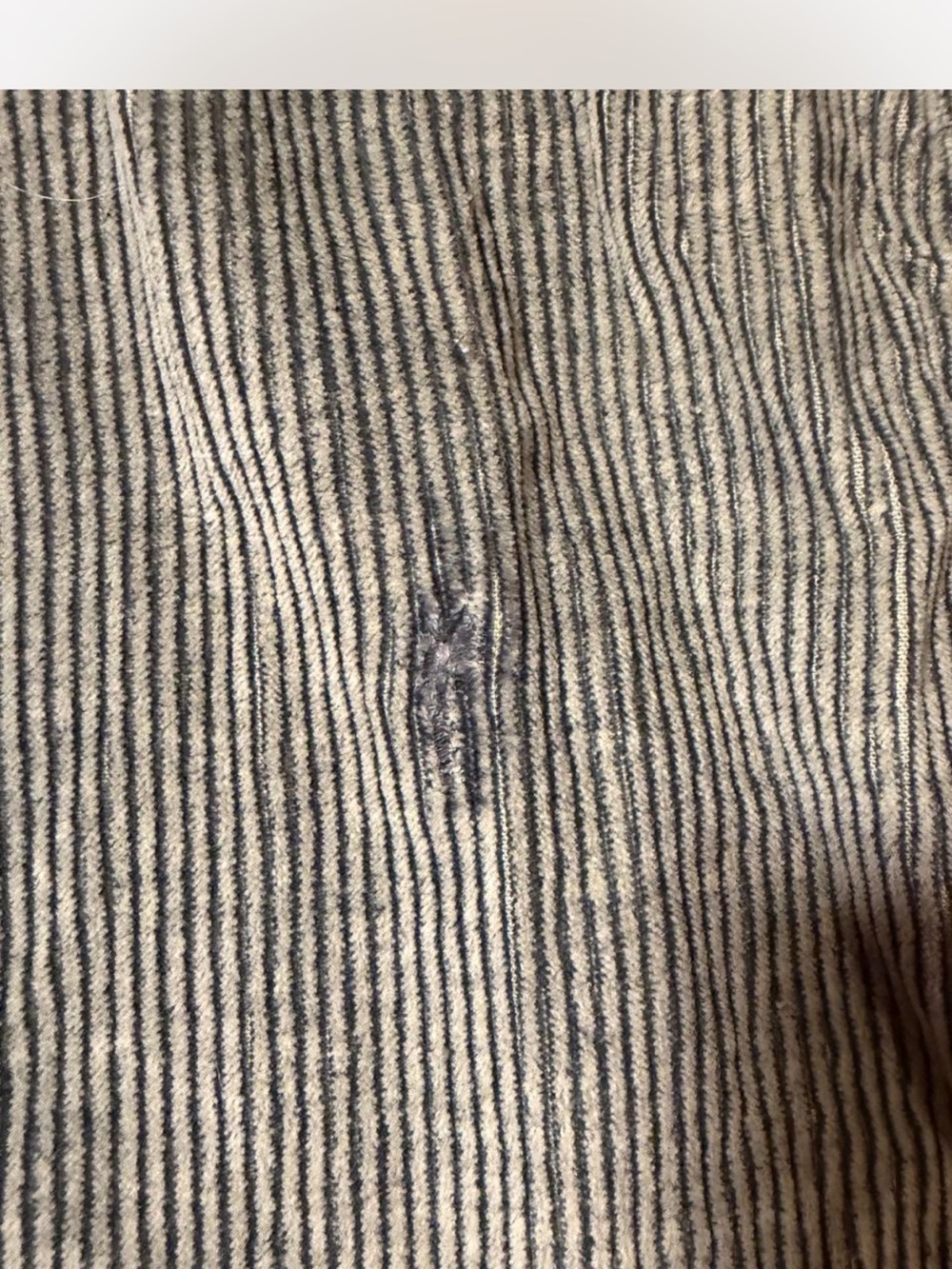 Factory Sample Hideaway Cord Shirt Style Corduroy Shacket NWOT - Picture 7 of 7